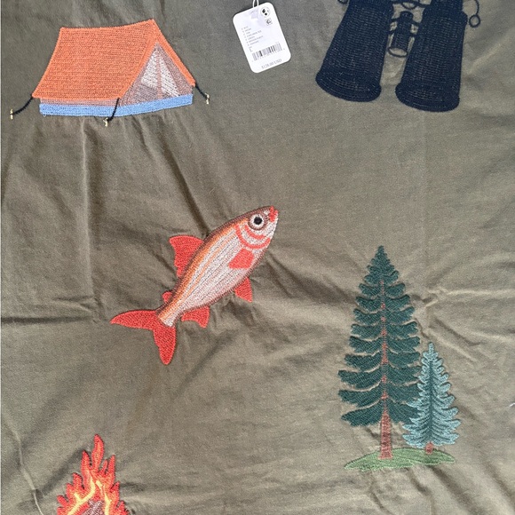 Free People Denim and Bone Camping Tee - Picture 7 of 11